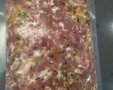 A picture of step 2 of Sai Ua - Northern Thai Sausage - WOW these are good :P.