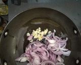 A picture of step 6 of Barbeque chicken salad in tahini sauce.