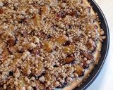 A picture of step 8 of Pflaumenkuchen - German Damson Plum Tart with Crumble Topping.