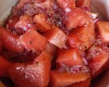 A picture of step 6 of Country-Style Chops With Quick-Pickled Watermelon.