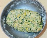 A picture of step 3 of Methi paratha.