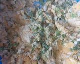 A picture of step 3 of Makki ka dhokla.