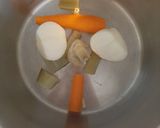 A picture of step 1 of Vitello Tonnato.