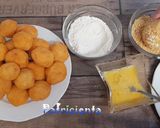 Foto del paso 5 de la receta Bolitas de patata, sobrasada y mozzarella