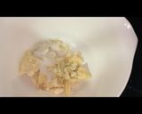A picture of step 6 of Malai khaja.