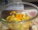 A picture of step 1 of Prawn Malai Curry.