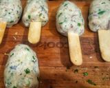 A picture of step 2 of Stick kabab.