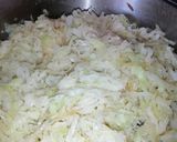 A picture of step 1 of Braised Cabbage and Potato.
