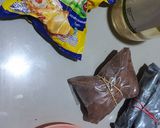Foto langkah ke 1 dari resep Brownies Kukus Ketan Hitam.