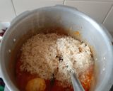 A picture of step 5 of Egg biriyani.