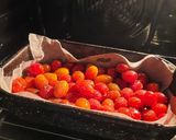 Pas rețetă Roasted cherry tomatoes & burrata bread ❤️ 2 fotografie