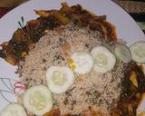 A picture of step 1 of DAMBU wif vegetable soup #damburecipecontest.