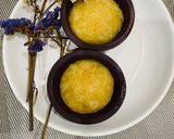 A picture of step 3 of Steamed Palm Sugar Rice Cakes (Bánh bò thốt nốt hấp).