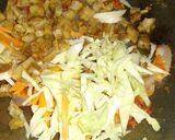 Foto langkah ke 3 dari resep Nasi goreng campur.
