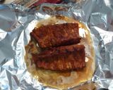 A picture of step 4 of Lee's Home Smoked Baby Back Ribs.
