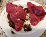 A picture of step 6 of Beef Tenderloin with a Chocolate and Coffee Crust.