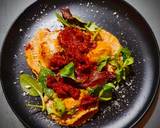 Spiced Leeks-Bacon-Mushrooms Ravioli with Red wine, Garlic and Chilli Tomato Sauce recipe step 5 photo