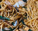 Foto langkah ke 4 dari resep Mie Gomak Goreng Khas Medan.