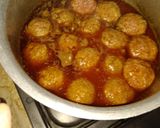 A picture of step 5 of Koftay Salan.