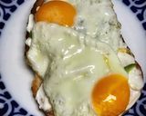 A picture of step 3 of Avocado and Egg Toast.