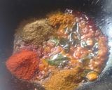 A picture of step 2 of Gujarati Raswala Bateta nu Shake.