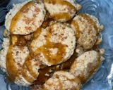 A picture of step 3 of Chatpati chana chat.