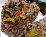 Foto langkah ke 8 dari resep Nasi bakar beras merah.