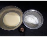 A picture of step 2 of Badam Milk Shake.