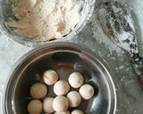 Foto langkah ke 1 dari resep Cilok Kornet Saus Petis.