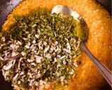 A picture of step 2 of Fresh turmeric sabzi.