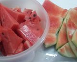 Hình bước làm 1 của món Mứt dưa hấu