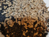Goujonettes (bastones) de merluza ensemillados, fácil y rápido
