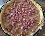 Une image de l'étape 6 de Tarte courgettes tomates jambon au Cook Expert.