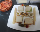 Foto del paso 8 de la receta: Cenando cuadraditos de pan de molde