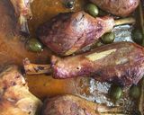 Foto del paso 3 de la receta: Muslo de pavo al horno con puré de papa
