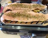 Foto del paso 3 de la receta: Pescado al vapor con guarnición de arroz integral y vegetales 🐠 🍚🥕🌽