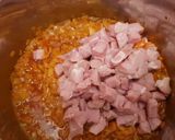 A picture of step 4 of Hungarian Cabbage Stew in “Székely”- in Hungarian Székelykáposzta.