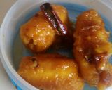 Foto del paso 1 de la receta: Plátanos maduros al caldero