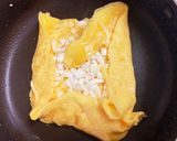 A picture of step 7 of Curry Omurice.