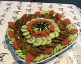Une image de l'étape 11 de Salade de concombre,tomates Tiverta,pomelos et ail des ours.