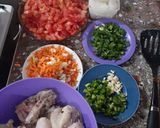 Foto del paso 1 de la receta: Ravioles con salsa primavera a mi manera
