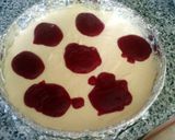A picture of step 10 of New York Style Strawberry Cheesecake.