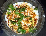 A picture of step 3 of Dahi Vada.