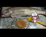 عکس مرحله 1 از دستور ماهی شکم پر