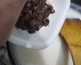 A picture of step 3 of Rainbow Custard with Cookies !.