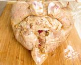 Фото кроку 5 до Курица фаршированная клюквой с орехами. Новогодний рецепт | Stuffed chicken. New Year's recipe.