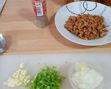 Foto del paso 1 de la receta: Puré de lenteja y hamburguesas a las finas hierbas