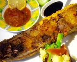 Foto langkah ke 4 dari resep Ikan pari bakar.