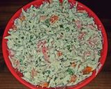 A picture of step 3 of Mike's Chilly King Crab Lump Meat Salad Sandwiches.