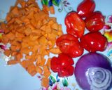 A picture of step 1 of Stir-fry spaghetti.